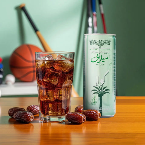 Sip smart, feel refreshed!   Milaf Cola: A Natural Refreshment  at Palm Tree