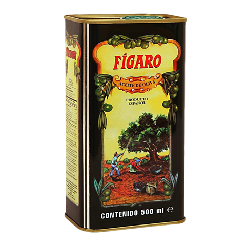 Figaro Olive Oil Tin 500 ML