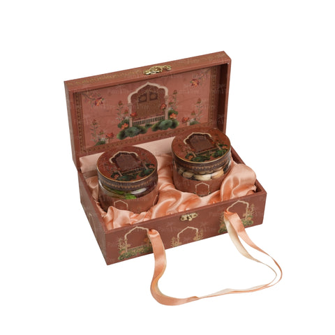 Palm Tree Diwali Celebration Gift Box | Premium Mixed Nuts & Dry Fruits Festive Hamper