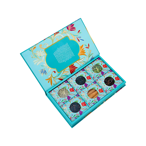 Palm Tree Diwali Celebration Gift Box | Spices Of India – Pepper, Clove, Cinnamon & More