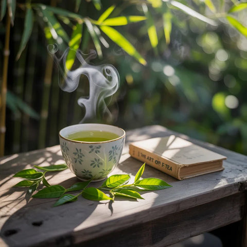 Exposing the Emerald Elixir: Wonders of Premium Green Tea Leaves at Palm Tree