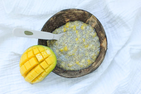 Tropical Chia Oats Pudding