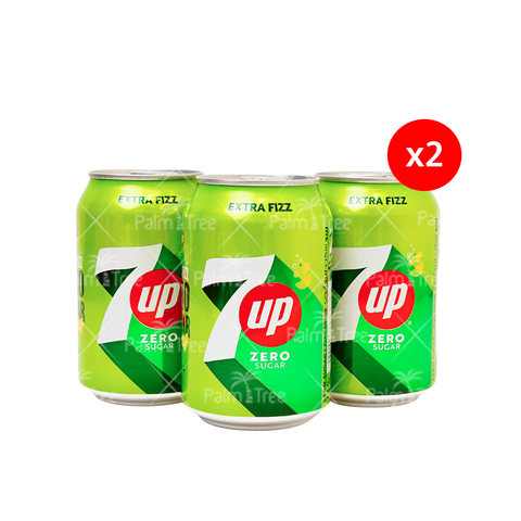 7UP Sugar Free 300ml Imported – Zero Calorie Lemon Lime Drink
