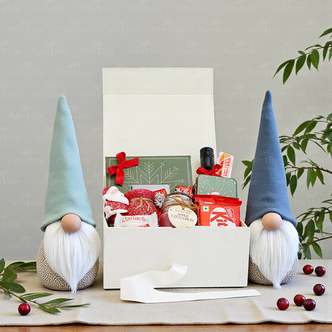 Christmas Bliss Gift Hamper  – Plum Cake, Premium Chocolates & Festive Goodies