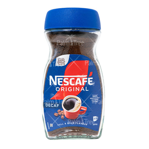 Nescafe Original Decaf Full & Bold Flavour 200g – Rich Taste Without Caffeine