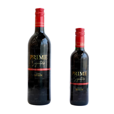 Prime Signature Non-Alcoholic Red Grape Wine
