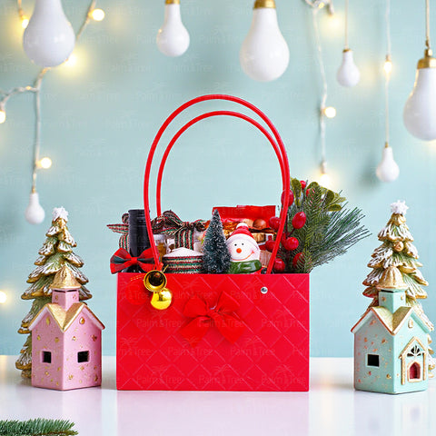 Christmas Gourmet Delight Hamper – Chocolates, Nuts & Festive Treats