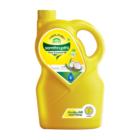 SAMTHRUPTHI PURE COCONUT OIL CAN 2000 ML