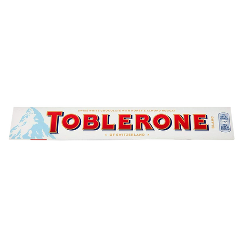 TOBLERONE WHITE CHOCOLATE 100 G