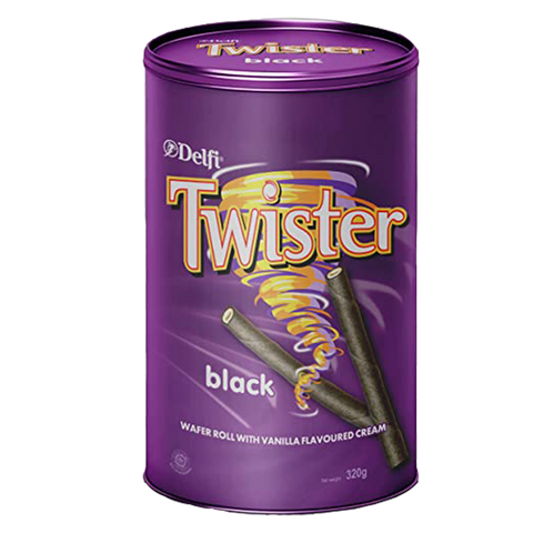 DELFI TWISTER BLACK - VANILLA 320G