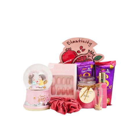 Valentine's Hamper - Blushing Love Gift Box