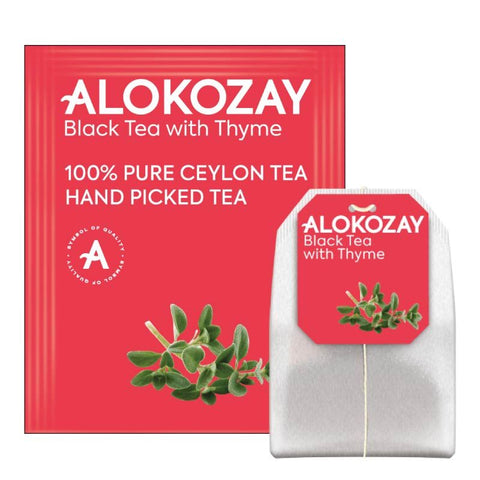 Alokozay Black Tea With Thyme 25 Bags