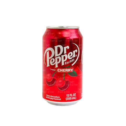 Dr Pepper Soft Drinks 355ml – Cherry, Strawberry & Cream, Cream Soda
