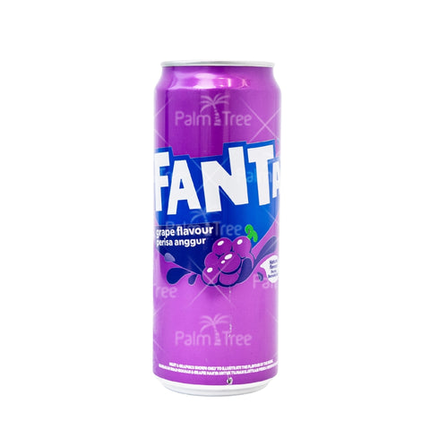 Fanta Grape Flavour (Perisa Anggur) 320 ML| Fruity Sparkling Soda