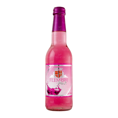 Flemish Pink Sparkling Non-Alcoholic Drink Wine 330ml
