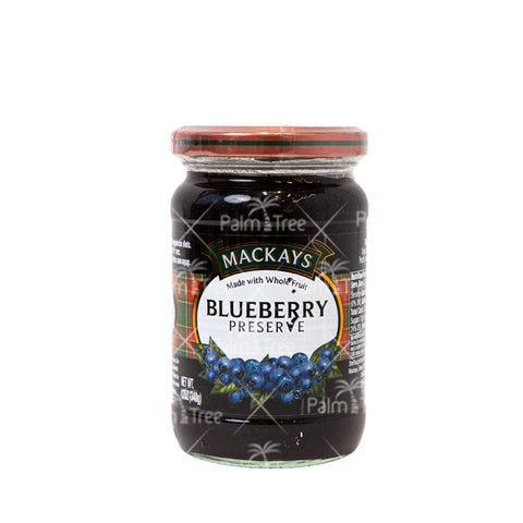 Mackays Scottish Blueberry Preserve 340G – Sweet & Juicy Fruit Jam