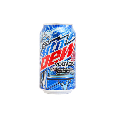 Mountain Dew Voltage 355ml – Raspberry Citrus Soda