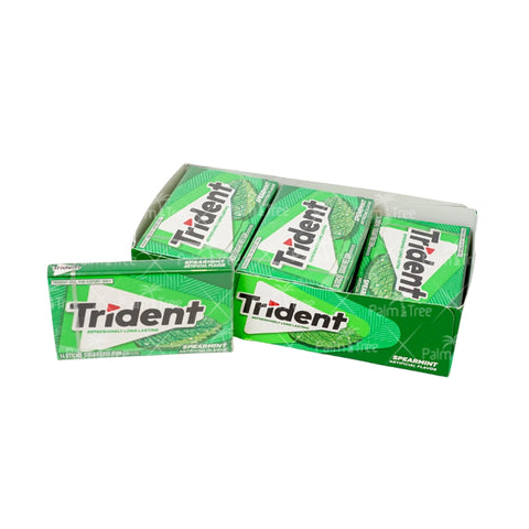 Trident Spearmint Sugar Free Gum – Cool & Long-Lasting Freshness