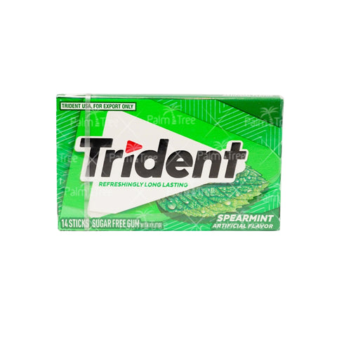 Trident Spearmint Sugar Free Gum – Cool & Long-Lasting Freshness