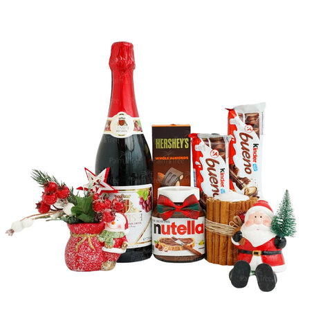 Christmas Celebration Hamper – Festive Treats & Decorative Charms