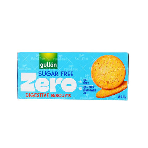 Gullón Sugar Free Zero Digestive Biscuits 245G | Healthy Sugar-Free Snack